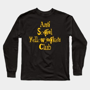 Anti Social Yellowjackets Club - Ransom X Long Sleeve T-Shirt